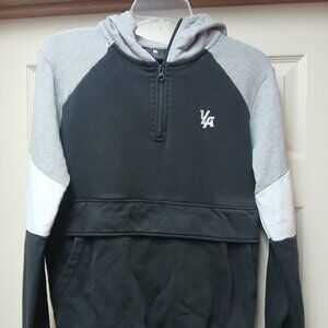 Young LA Hoodie Mens Size Small Black, Gray & White